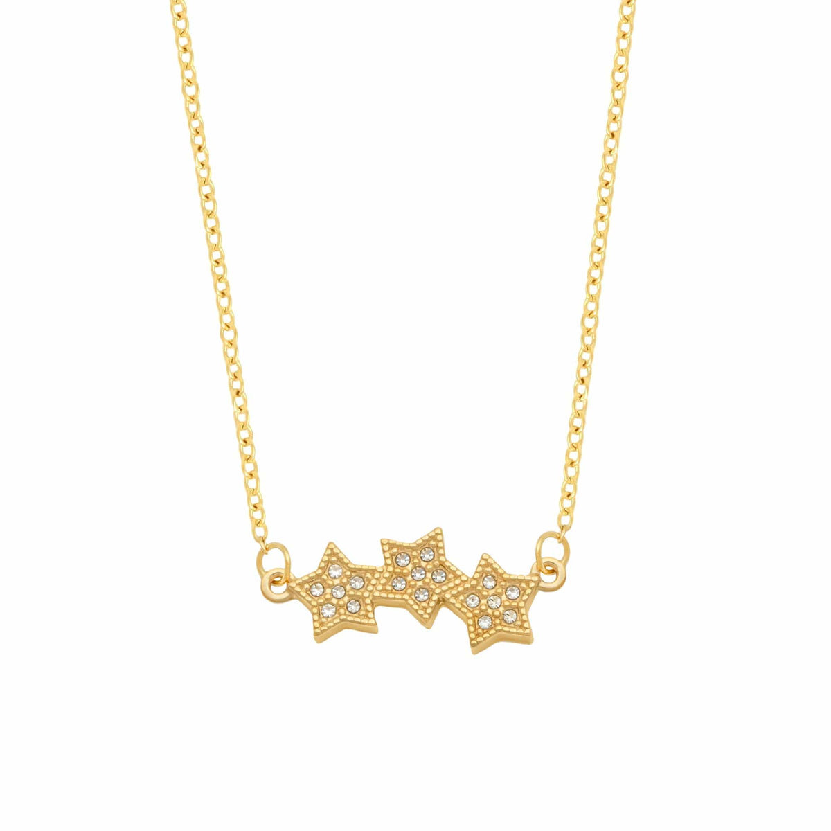 BohoMoon Stainless Steel Space Necklace Gold