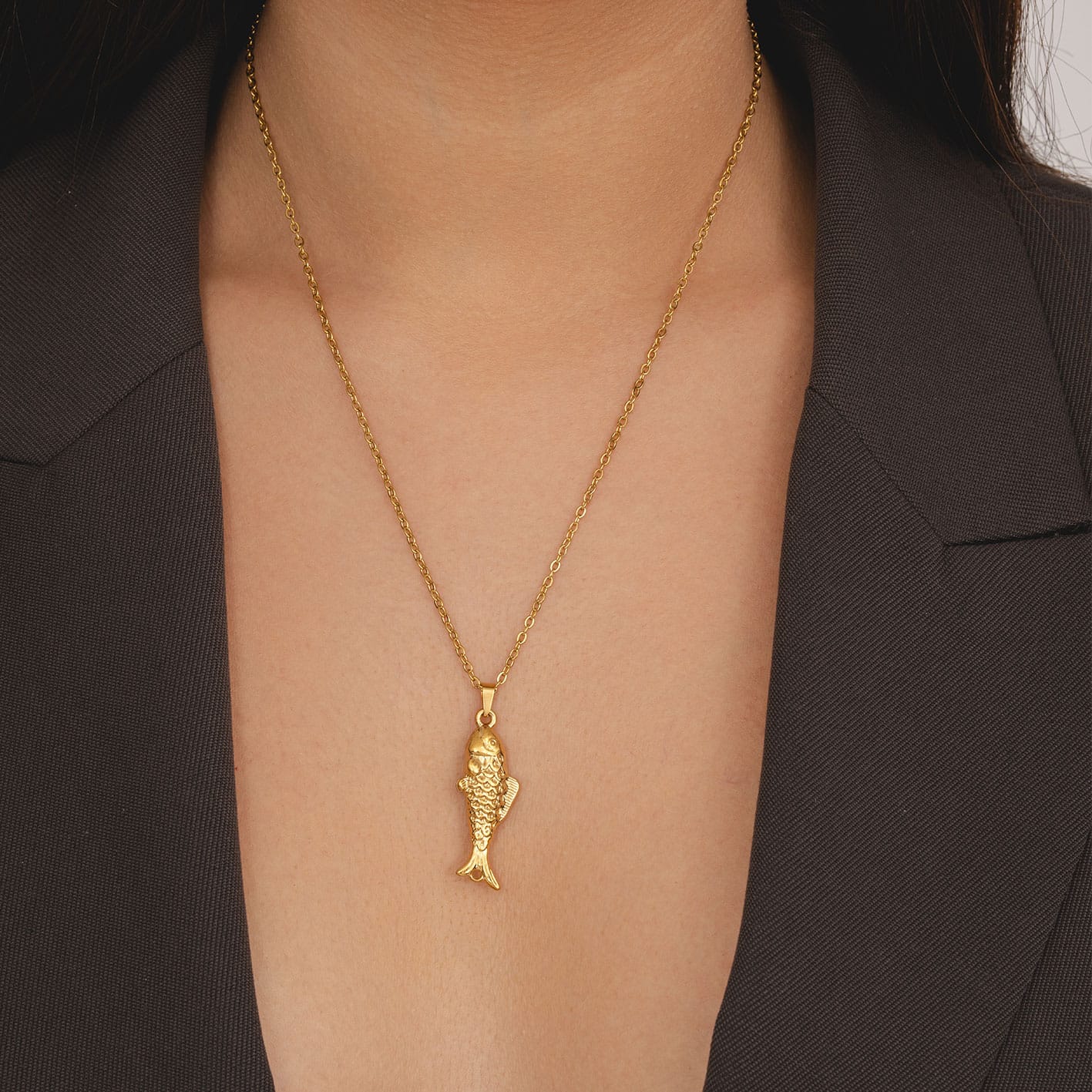 Bohomoon Stainless Steel Splash Necklace