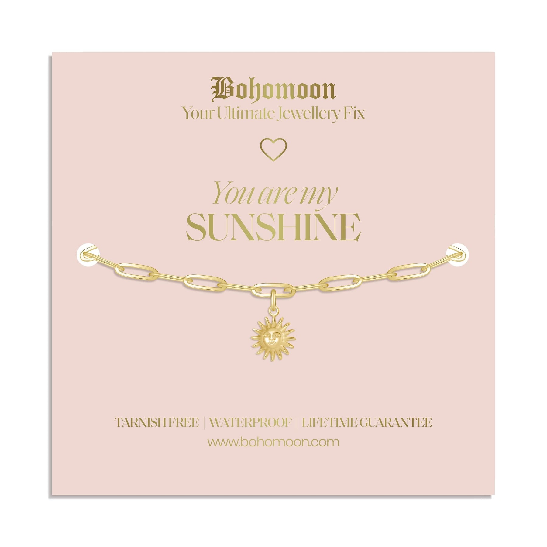 Bohomoon Stainless Steel Sunshine Bracelet