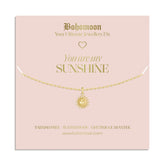 Bohomoon Stainless Steel Sunshine Necklace
