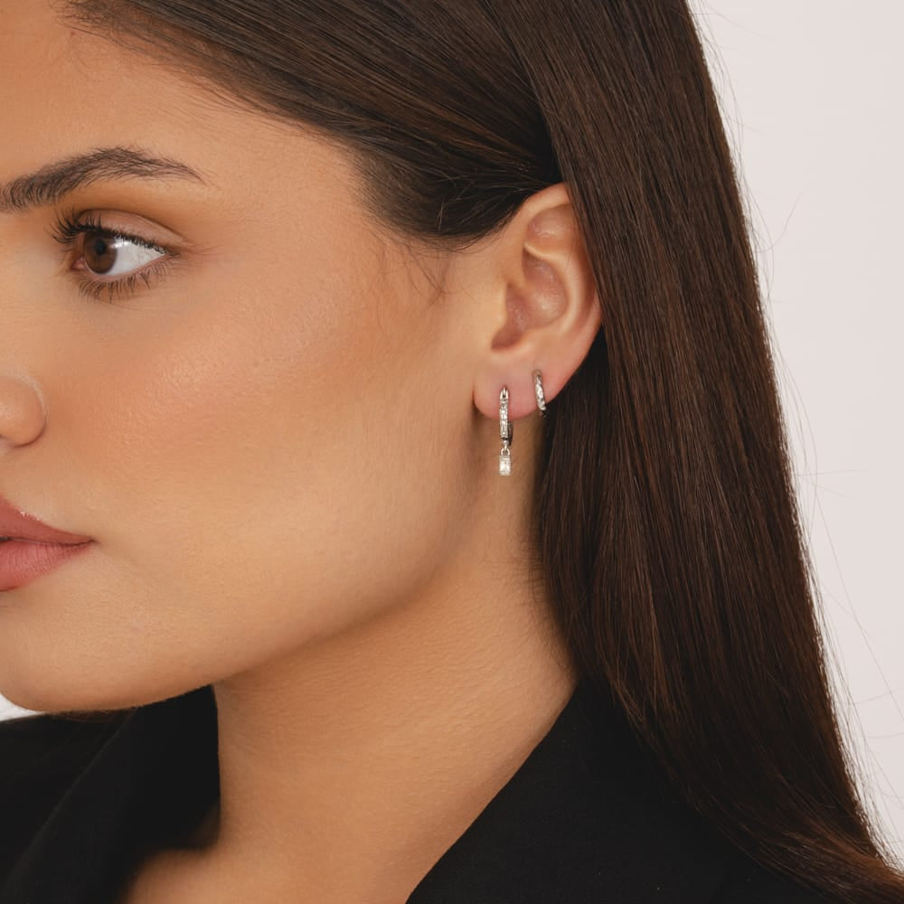 Bohomoon Stainless Steel Sutton Hoop Earrings