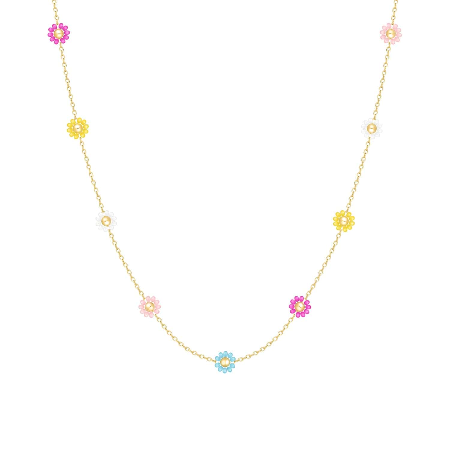Bohomoon Stainless Steel Sweet Pea Necklace