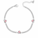Bohomoon Stainless Steel Sweetheart Bracelet