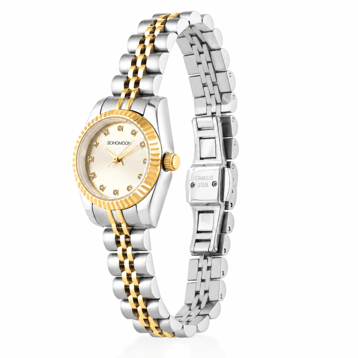 Bohomoon Stainless Steel Sylvie Watch - Mixed Metal