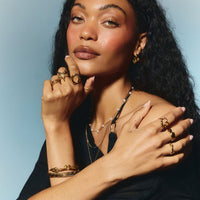 Bohomoon Stainless Steel Tamara Hoop Earrings