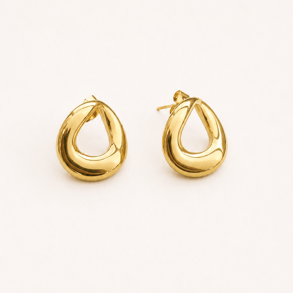 Bohomoon Stainless Steel Tangier Stud Earrings