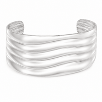 Bohomoon Stainless Steel Tide Cuff Bracelet