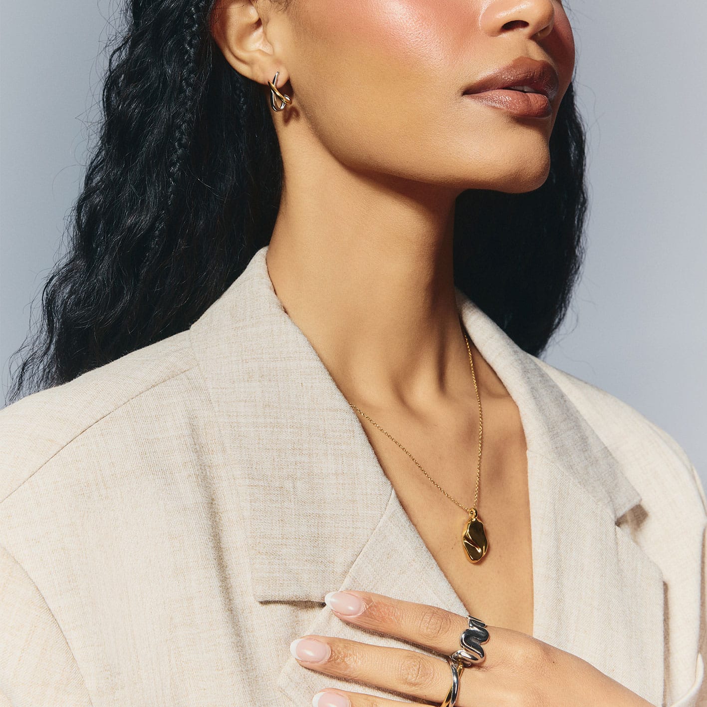 Bohomoon Stainless Steel Tiff Necklace
