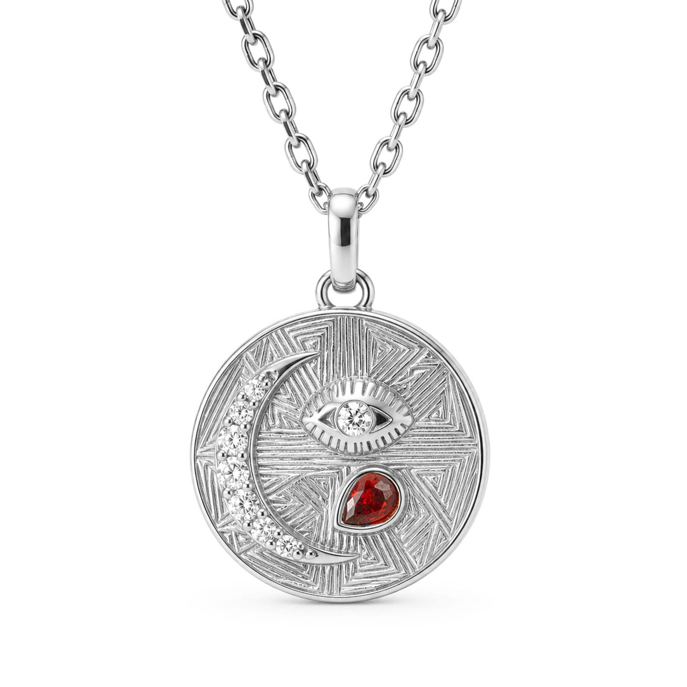 Bohomoon Stainless Steel Trixie Birthstone Necklace