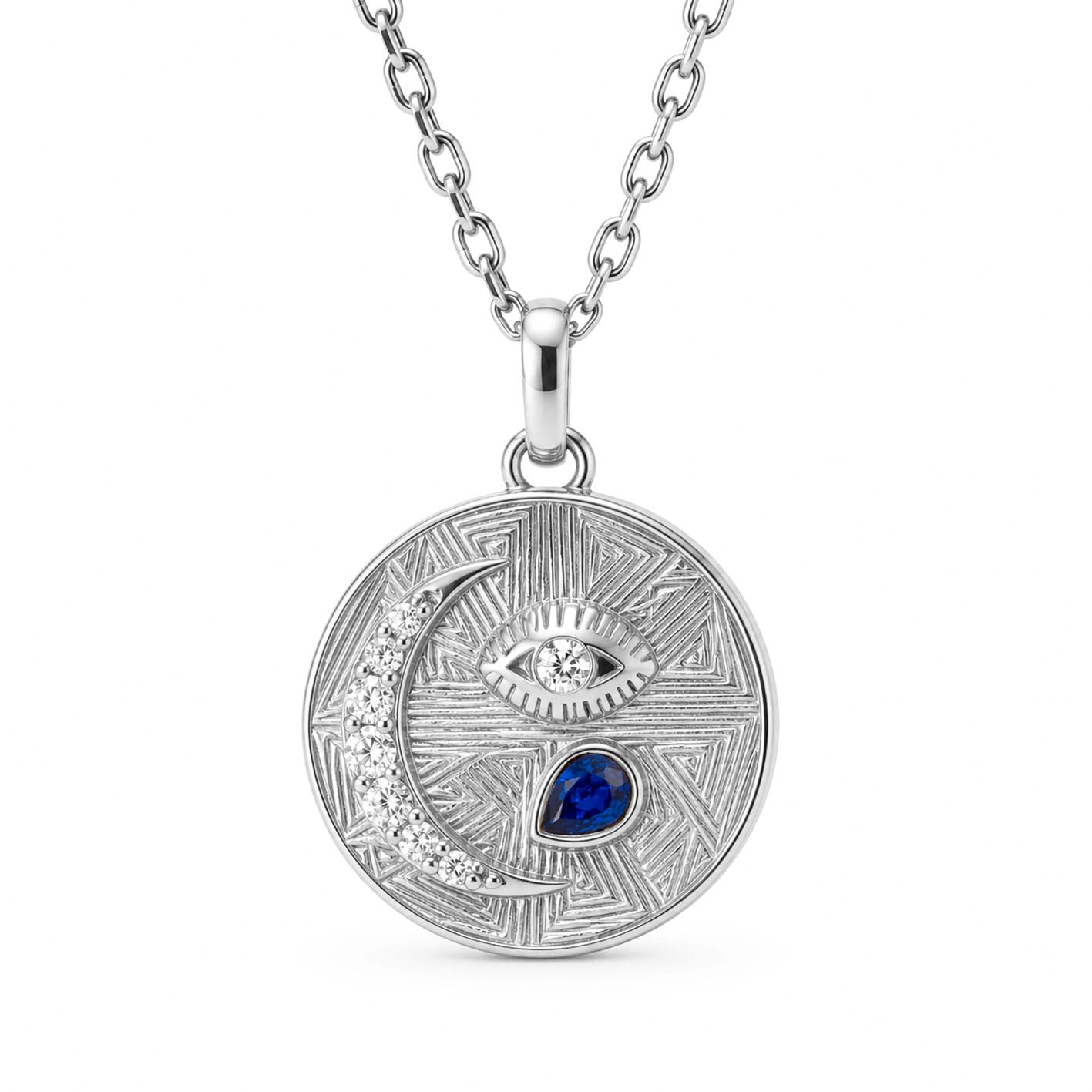 Bohomoon Stainless Steel Trixie Birthstone Necklace