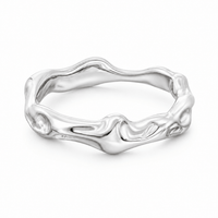 Bohomoon Stainless Steel Twiggy Ring