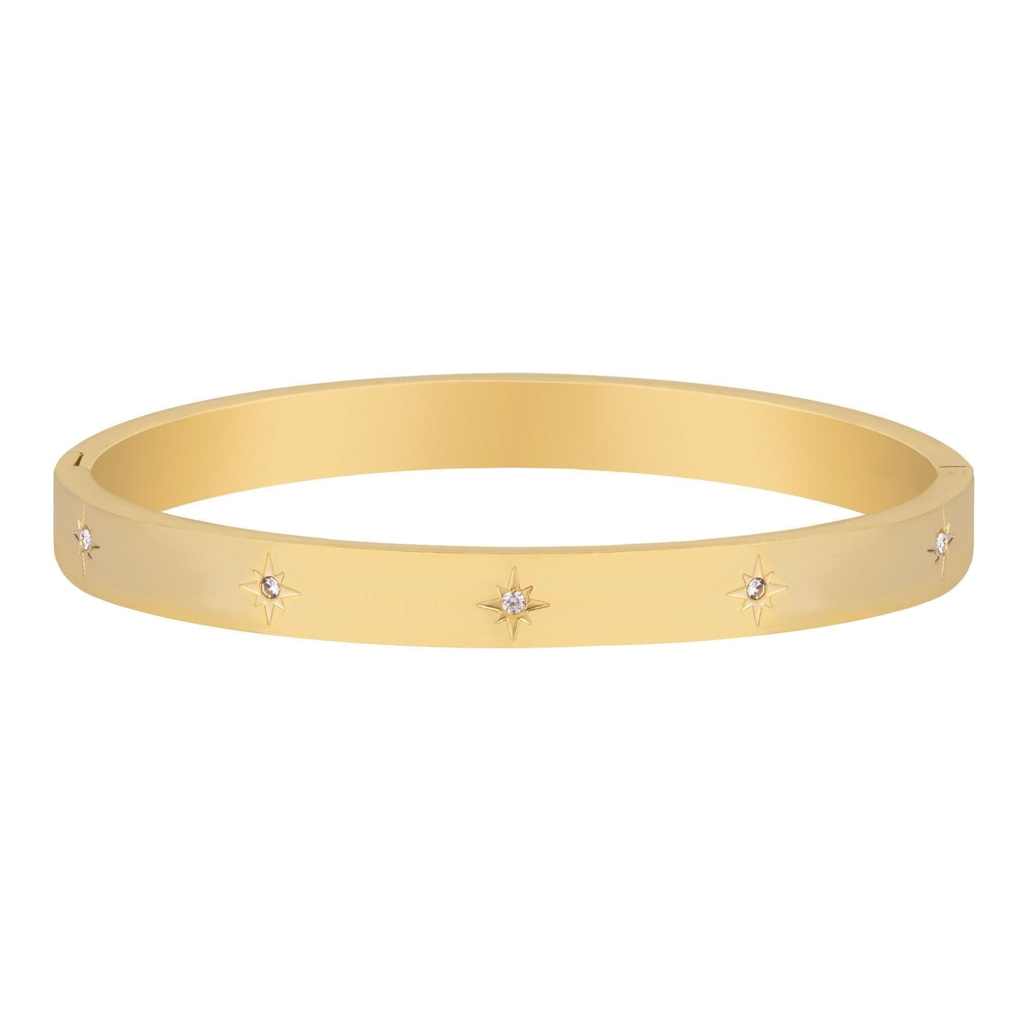 BohoMoon Stainless Steel Twilight Bracelet Gold