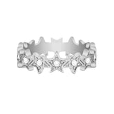 Bohomoon Stainless Steel Varsity Star Ring