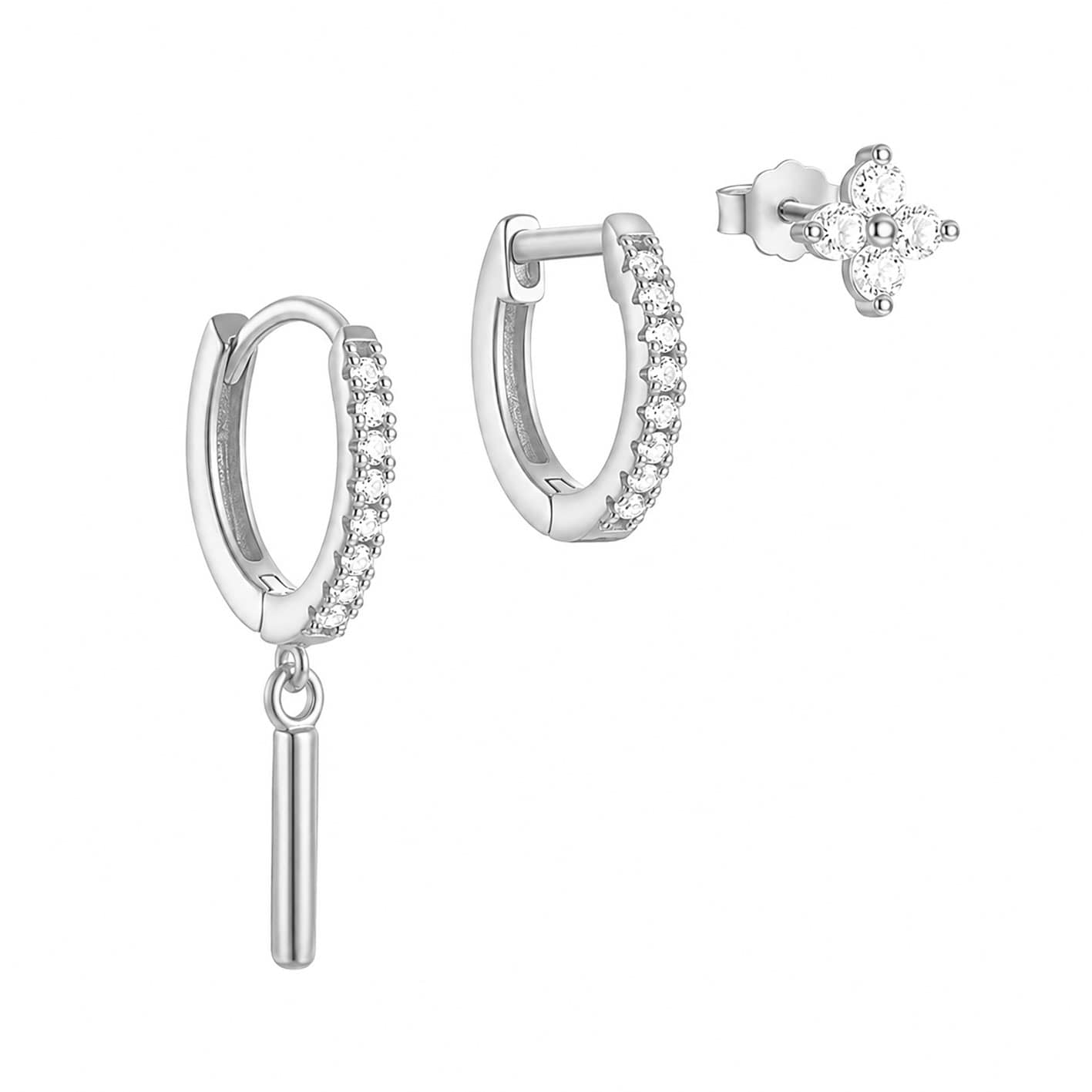 Bohomoon Stainless Steel Whitney Earring Set