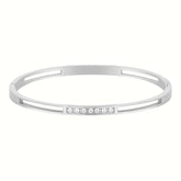 BohoMoon Stainless Steel Yasmine Bracelet Silver