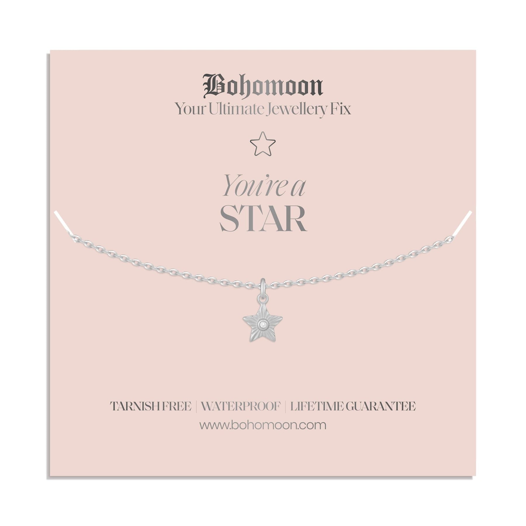 Bohomoon Stainless Steel You're A Star Necklace