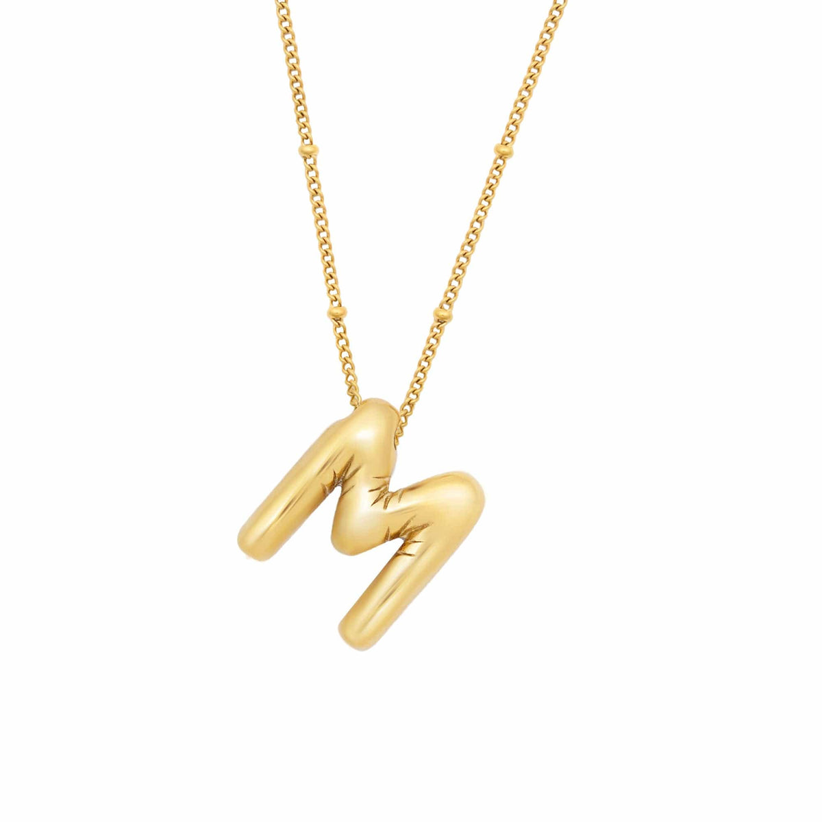 Bohomoon Stainless Steel Zara Initial Necklace