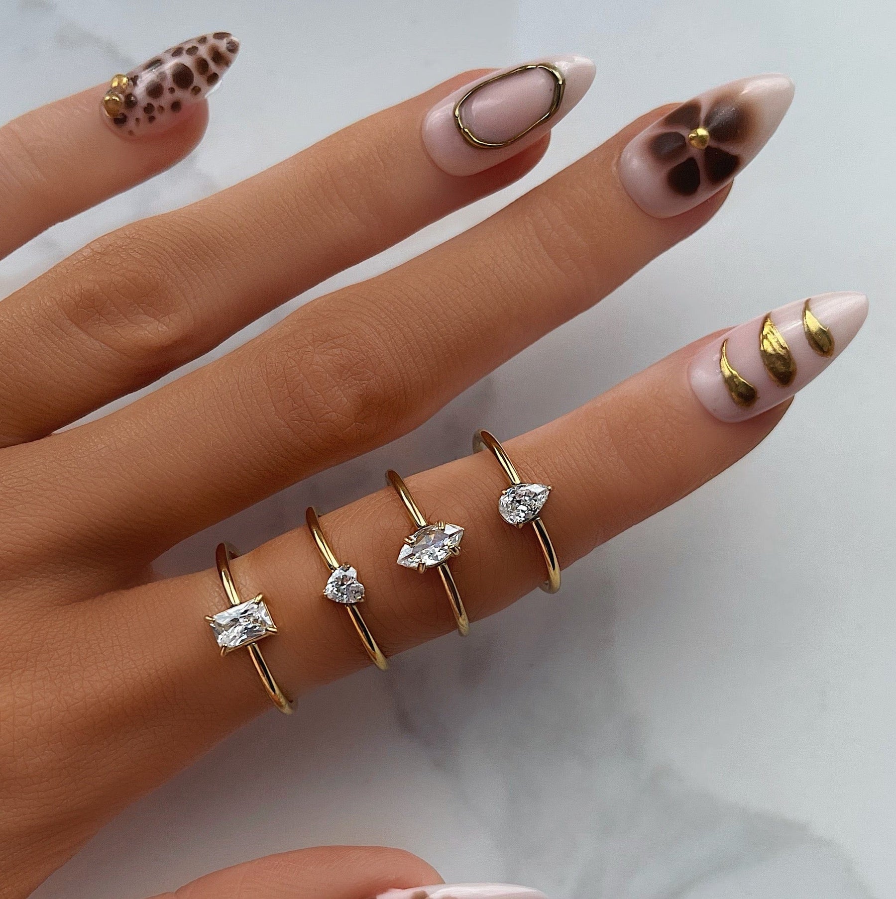 Bohomoon Stainless Steel Zoey Ring