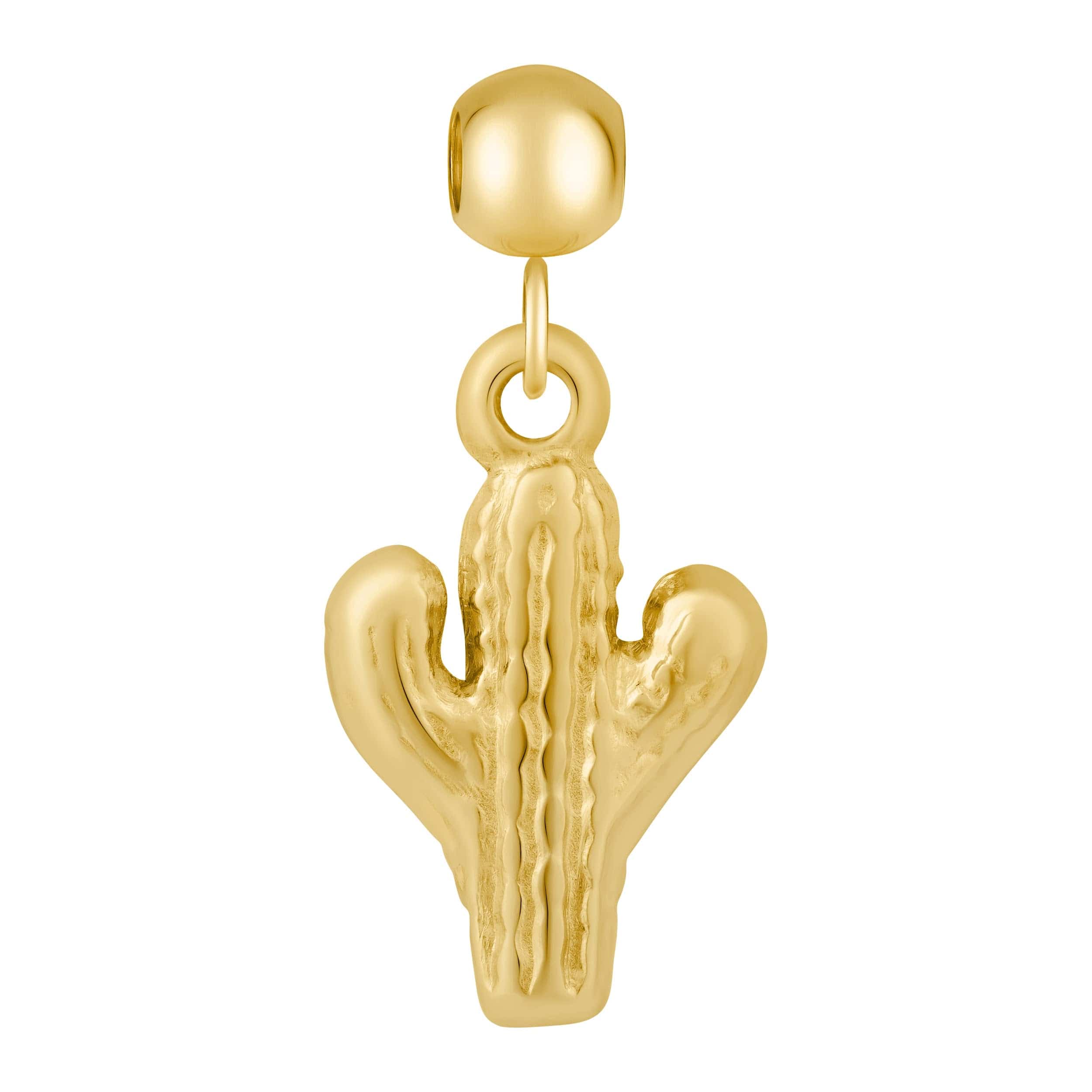 Bohomoon Stainless Steel Cactus Charm