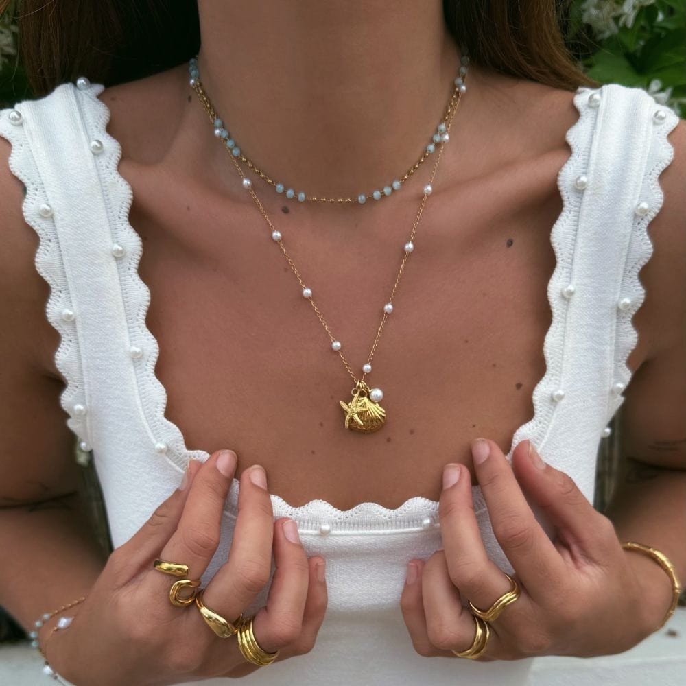 Bohomoon Stainless Steel Heatwave Necklace