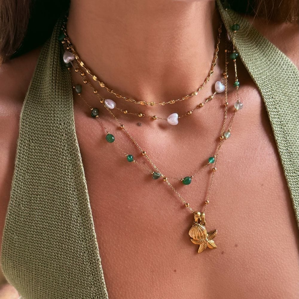 Bohomoon Stainless Steel Island Getaway Necklace