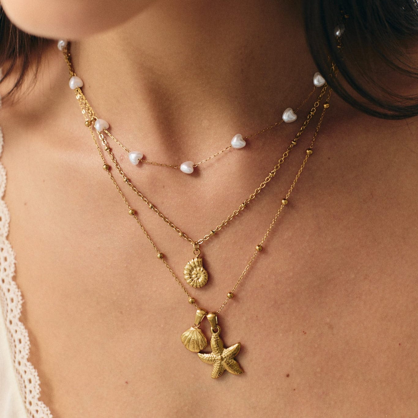 Bohomoon Stainless Steel Mini Ursula Necklace