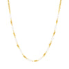 Bohomoon Stainless Steel Palmer Pearl Necklace