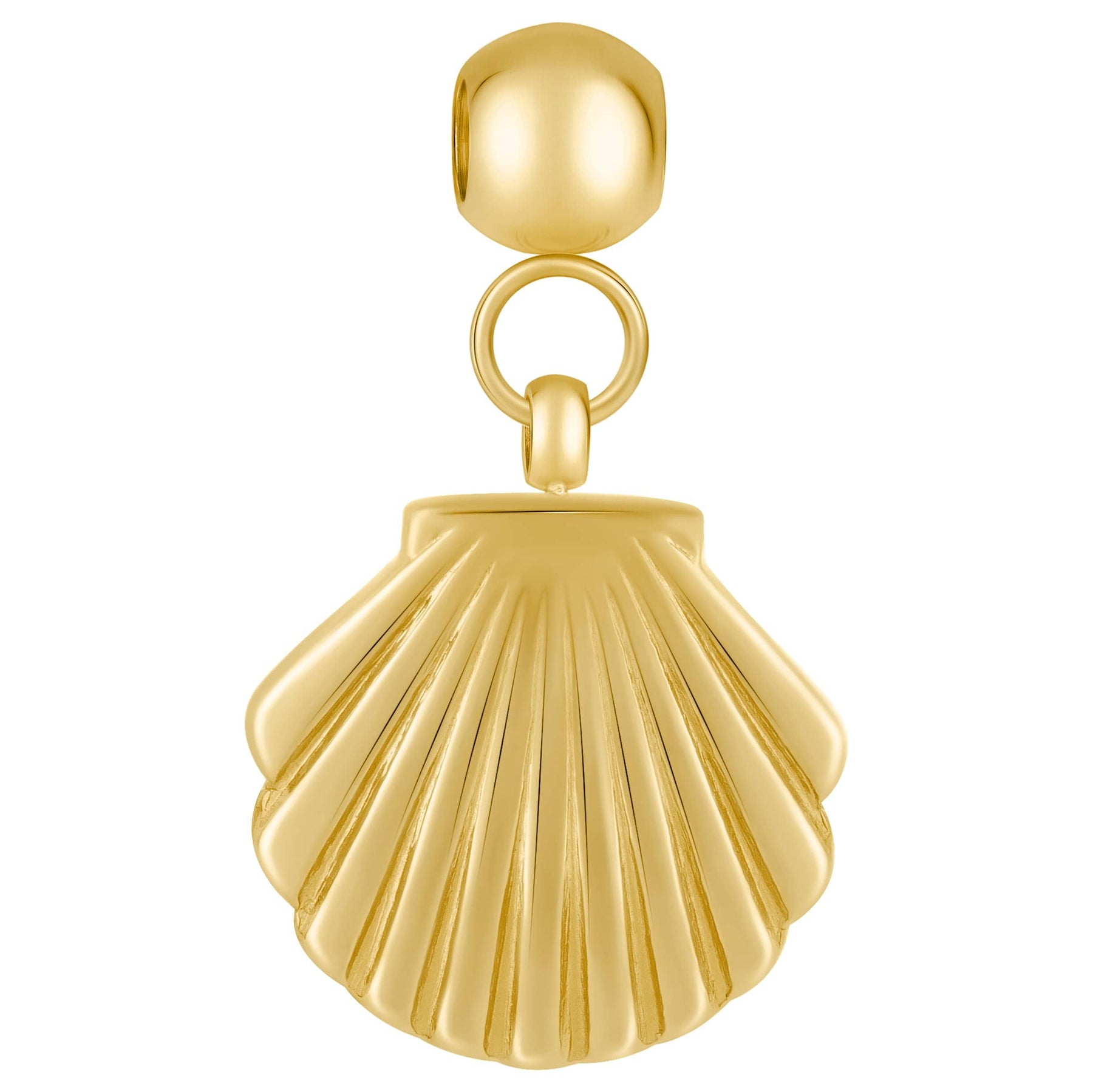 Bohomoon Stainless Steel Shell Charm