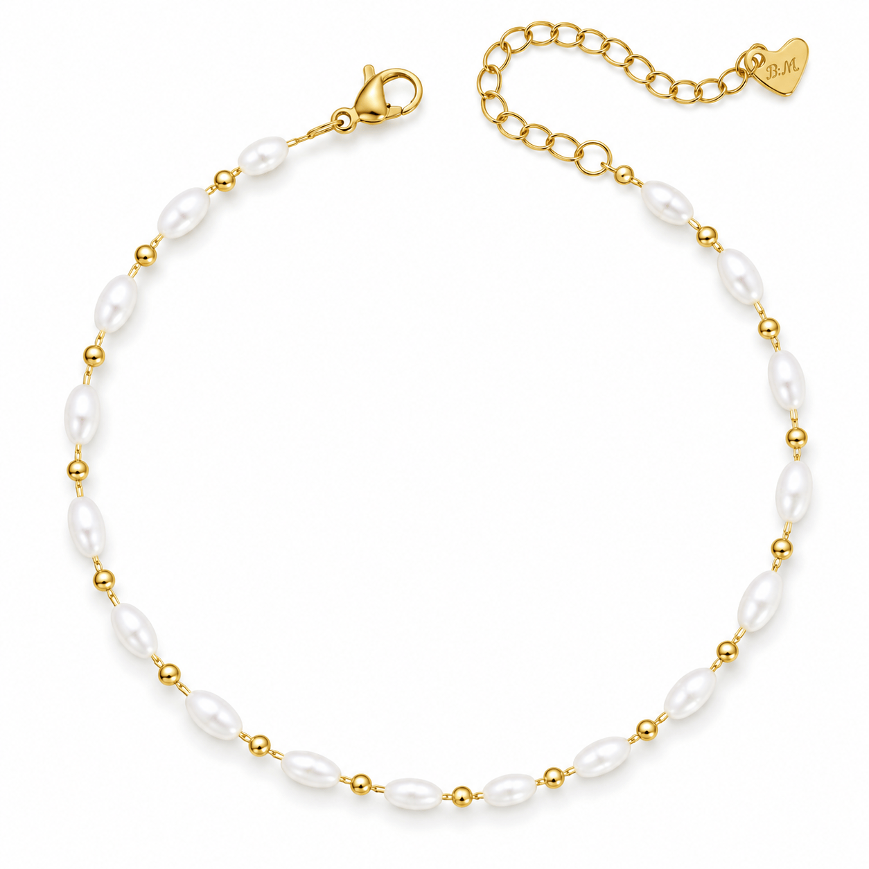 Sienna Pearl Anklet