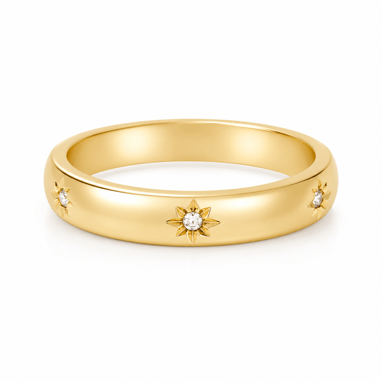 Twilight Glow Star Ring