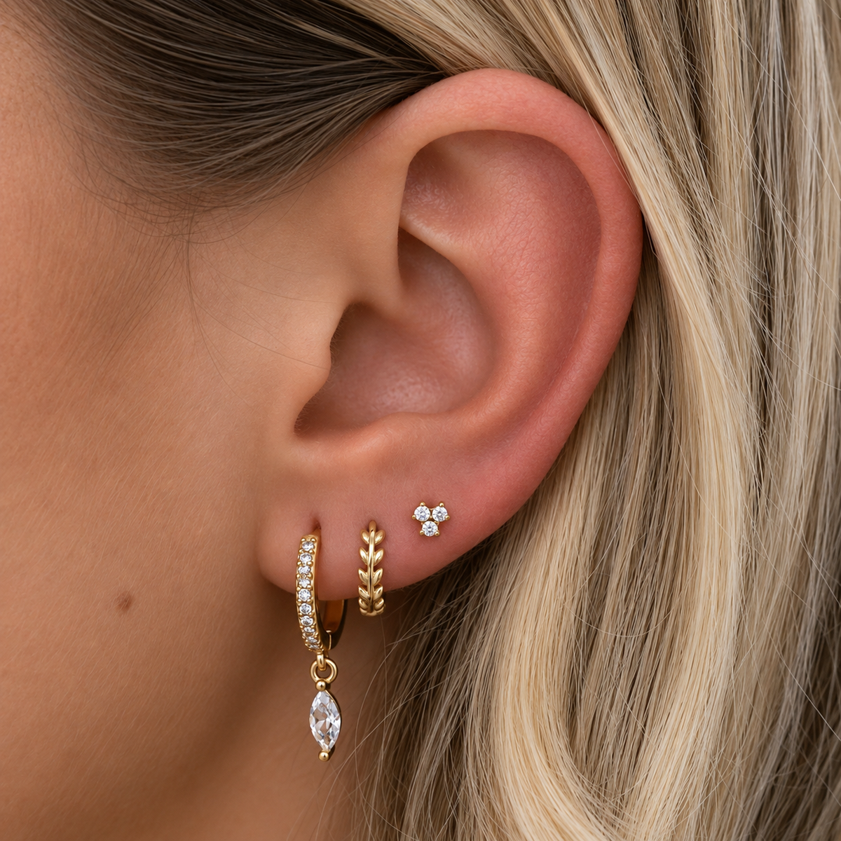 Fawn Hoop Earrings