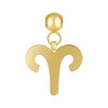 Bohomoon Stainless Steel Aries Charm