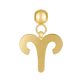 Bohomoon Stainless Steel Aries Charm