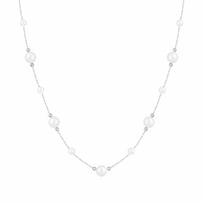 Bohomoon Stainless Steel Abbie Pearl Necklace