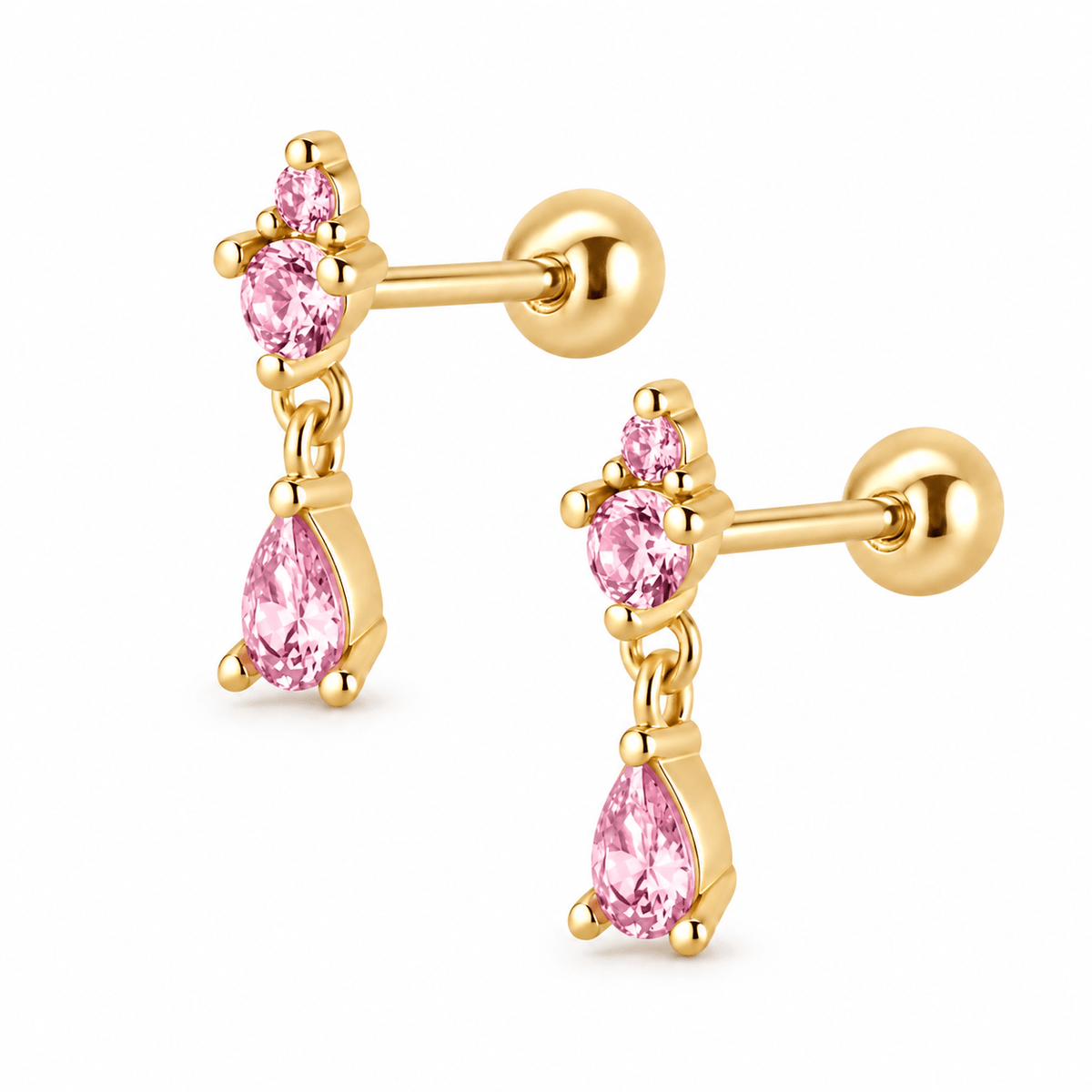 Bohomoon Stainless Steel Abbie Stud Earrings