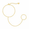 Bohomoon Stainless Steel Acadia Hand Chain Bracelet
