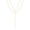 Bohomoon Stainless Steel Acadia Layered Lariat Necklace
