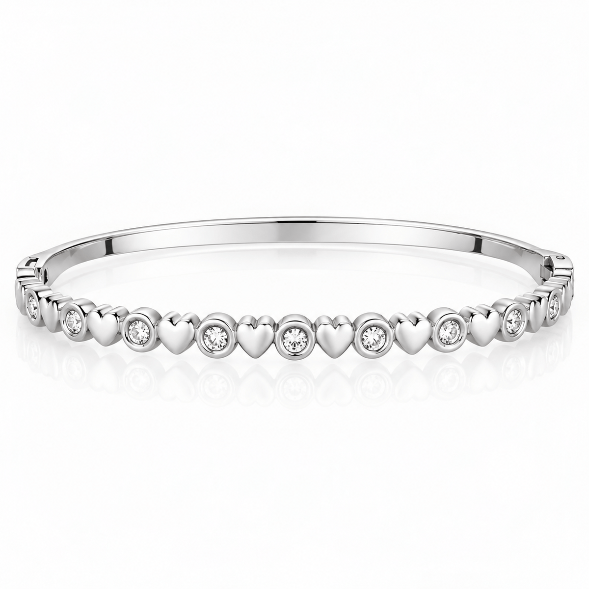 Bohomoon Stainless Steel Adoration Heart Bracelet