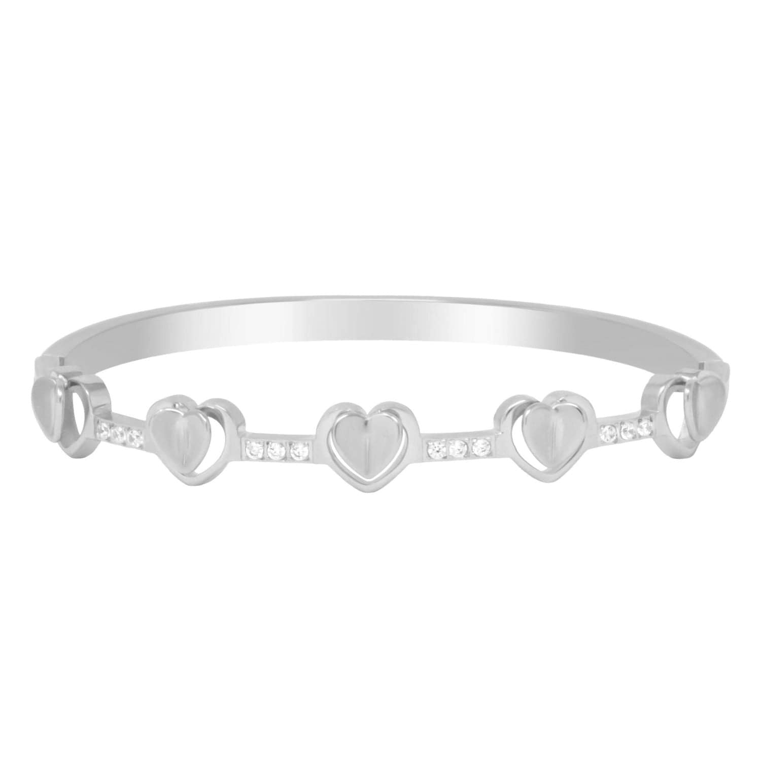 BohoMoon Stainless Steel Adore Bracelet Silver