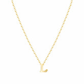 Bohomoon Stainless Steel Adore Me Initial Necklace