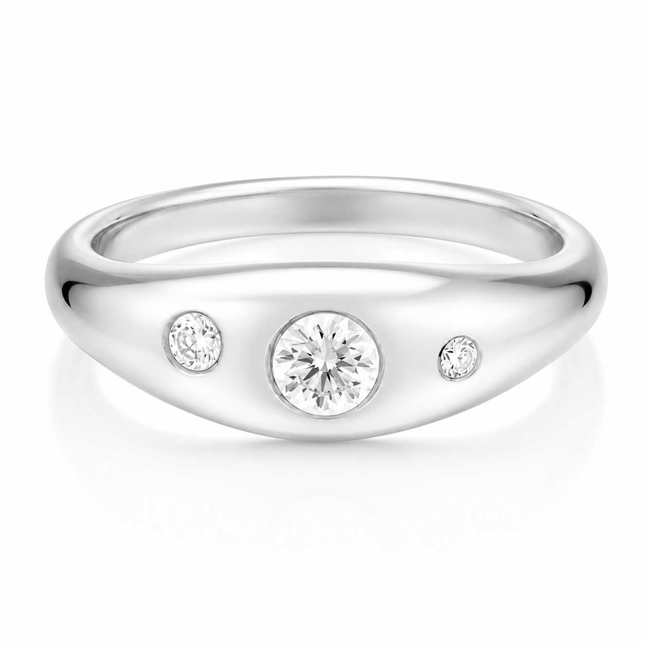 Bohomoon Stainless Steel Afterglow Ring