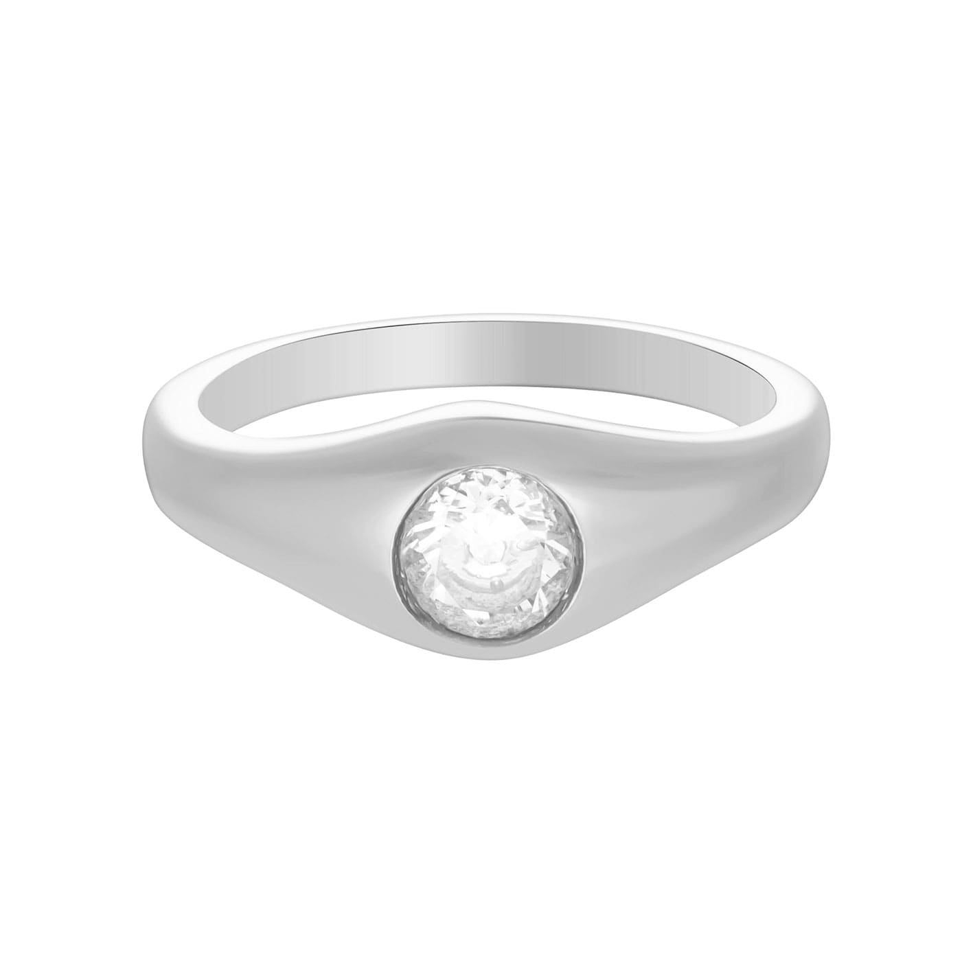 Bohomoon Stainless Steel Alana Pinky Ring