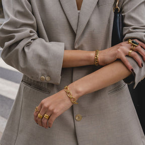 Bohomoon Stainless Steel Alessandra Chunky Bracelet