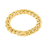 BohoMoon Stainless Steel Alessandra Chunky Bracelet Gold / Small