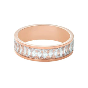 BohoMoon Stainless Steel Alexa Ring Rose Gold / US 6 / UK L / EUR 51 (small)