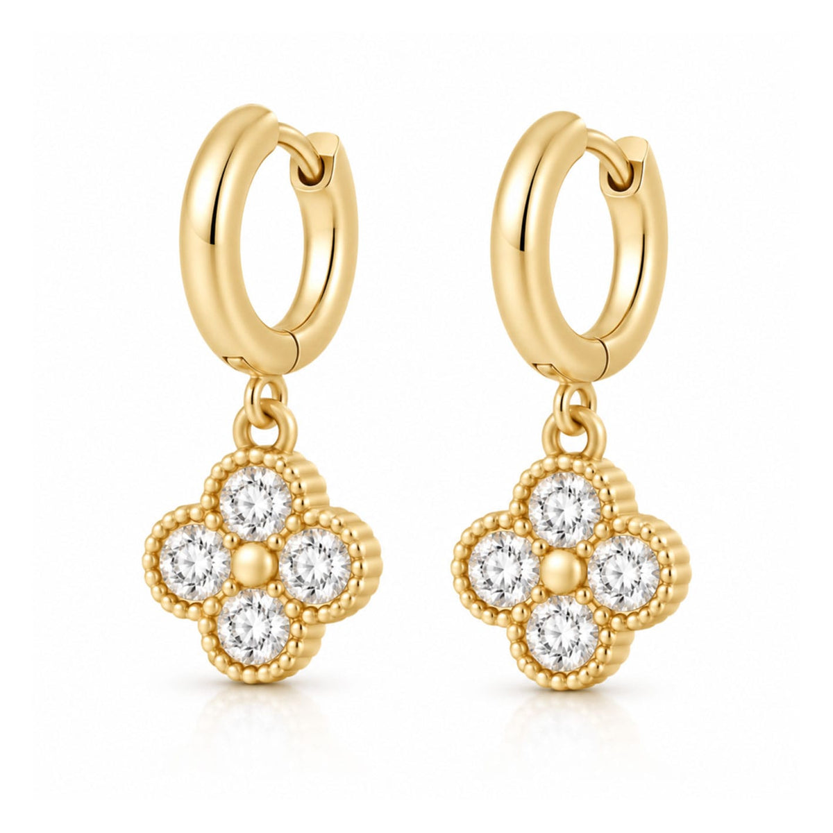 Bohomoon Stainless Steel Alexandra Hoop Earrings