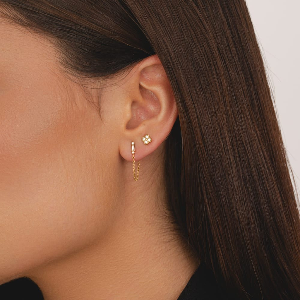 Bohomoon Stainless Steel Alexandra Stud Earrings