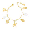 Bohomoon Stainless Steel Alicante Charm Bracelet