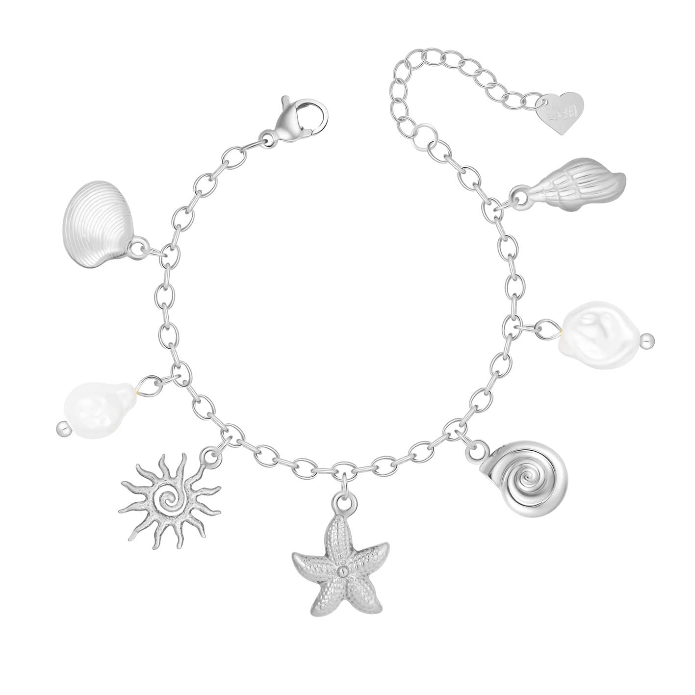 Bohomoon Stainless Steel Alicante Charm Bracelet