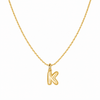 Bohomoon Stainless Steel All About Me Initial Necklace